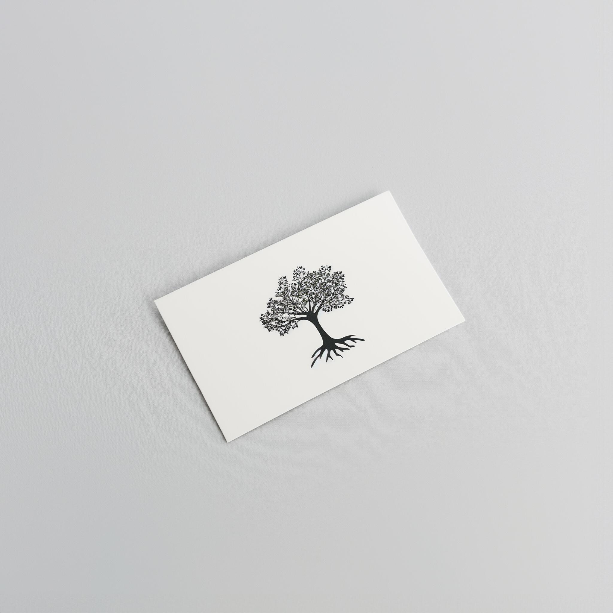 business card design and 500 prints